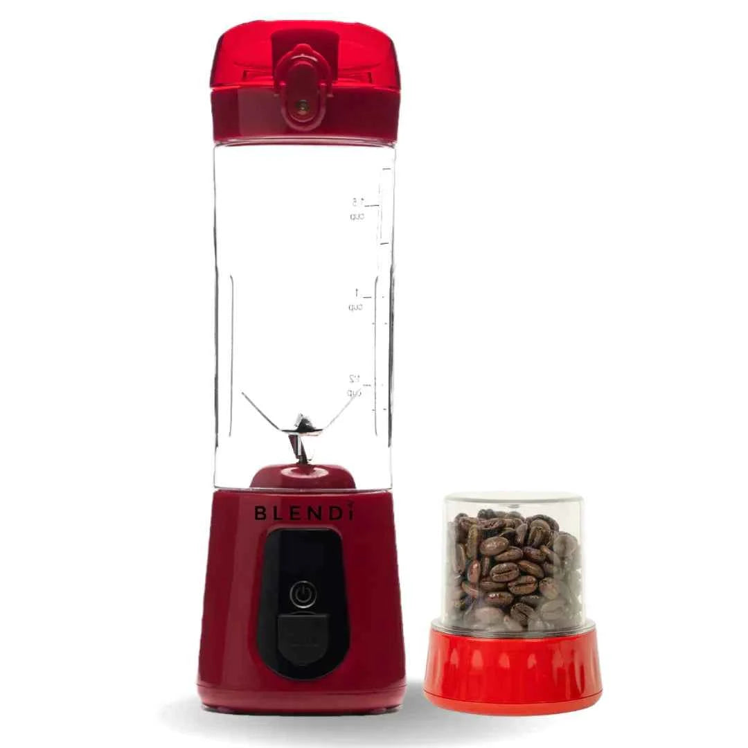 Blendi Pro+ Portable Cordless & Powerful Travel Blender – Red – 17oz