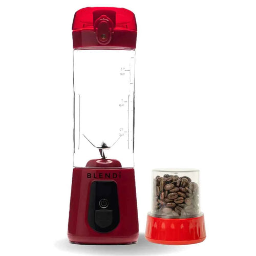 Blendi Pro+ Portable Cordless & Powerful Travel Blender – Red – 17oz