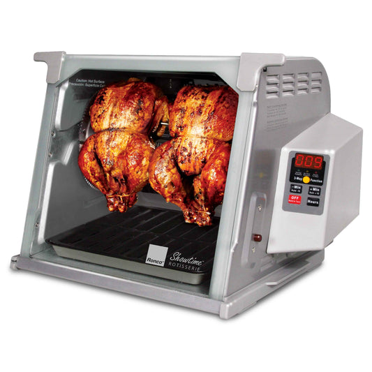Ronco ST5000PLAT Digital Showtime Rotisserie, Platinum Edition