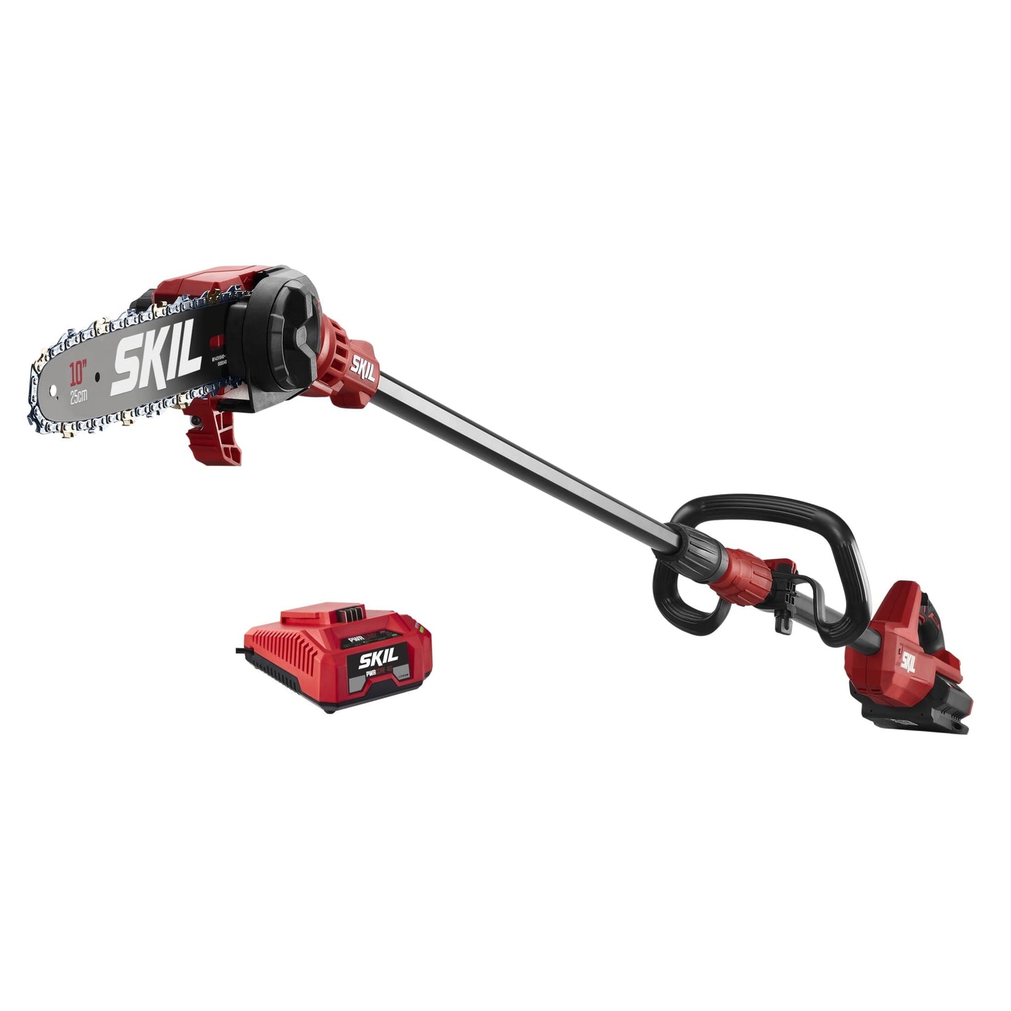 SKIL PS4561C-10  PWR CORE Brushless 40V  10-inch Pole Saw, 10 Foot Extension, 2.5Ah Battery and Charger