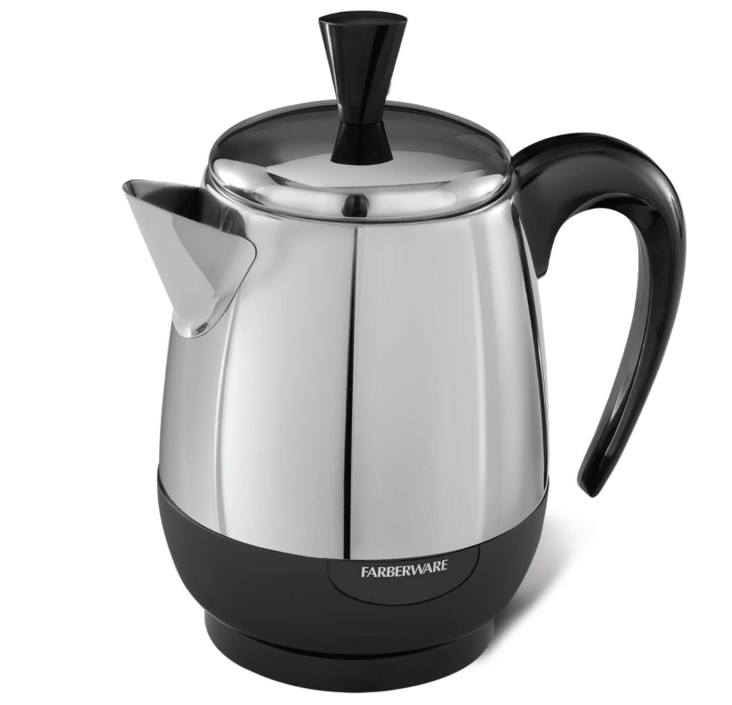 Farberware Stainless Steel Percolator – 4-Cup