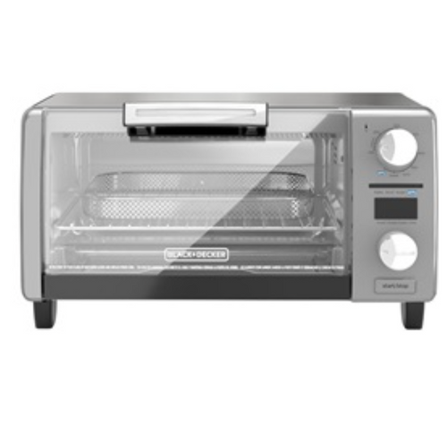 Black & Decker Crisp 'N Bake Air Fry Digital 4-Slice Toaster Oven