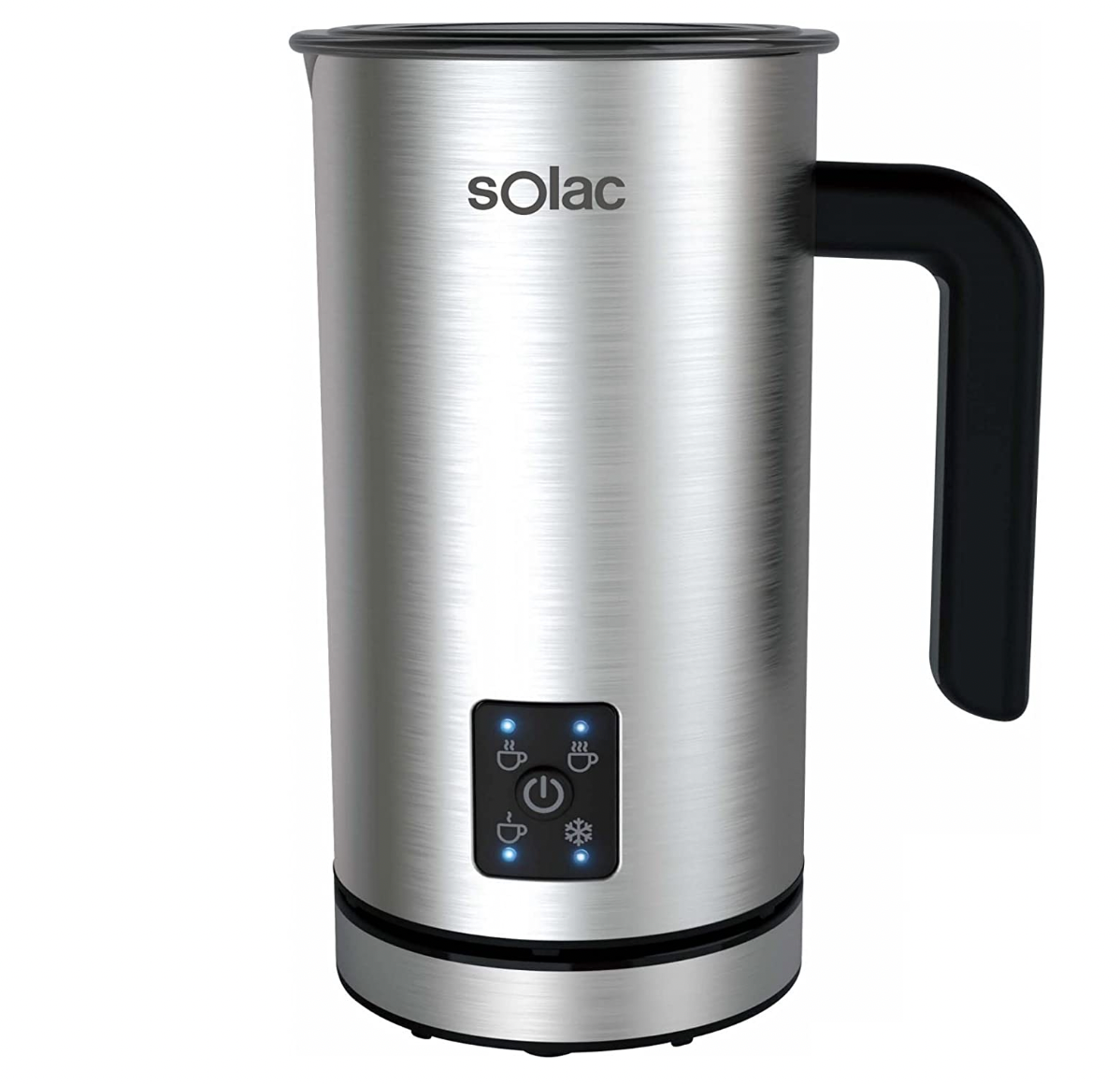 Solac Pro Foam Stainless Steel Milk Frother and Hot Chocolate Mixer