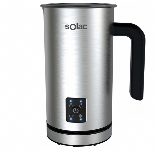 Solac Pro Foam Stainless Steel Milk Frother and Hot Chocolate Mixer