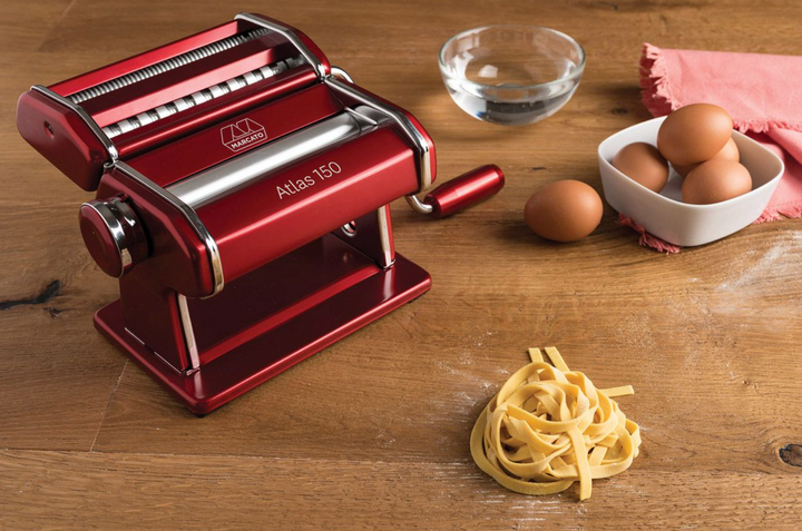 Marcato Atlas 150 Pasta Machine – Red