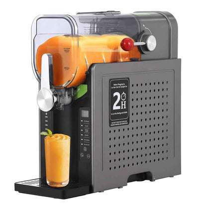 Towallmark Slushie Machine 68oz, All-in-One Slushy Maker for Home with LED Display & Auto-Clean, No Ice Needed & One-Touch Reservation, 6 Preset Programs for Frozen Margaritas, Ice Cream & Frappés