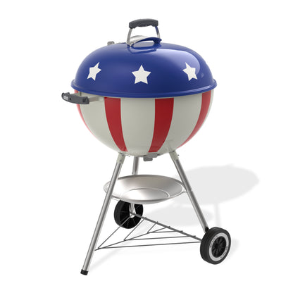 Weber 22" Star Spangled Charcoal Kettle Grill - Home OXO