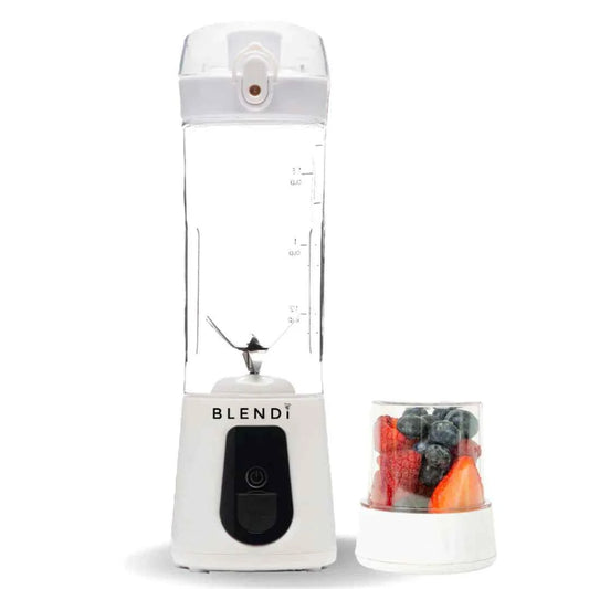 Blendi Pro+ Portable Cordless & Powerful Travel Blender – White – 17oz