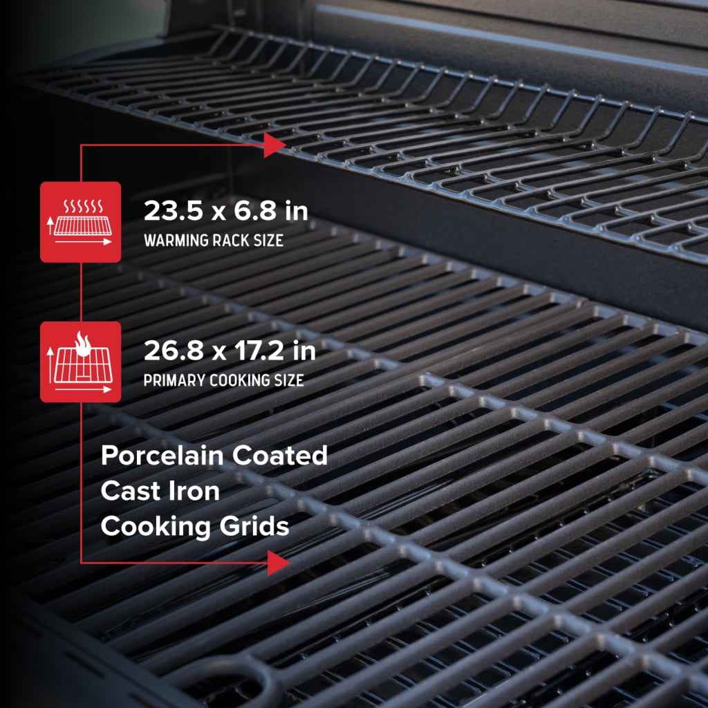 Nexgrill 4-Burner Propane Gas Grill with 2-In-1 Charcoal Tray & Side Burner, Stainless Steel Frame, 626 SQ In Total Cooking Space, 60,000 BTUs, BBQ Grill Perfect for Outdoor Gatherings - 720-1141