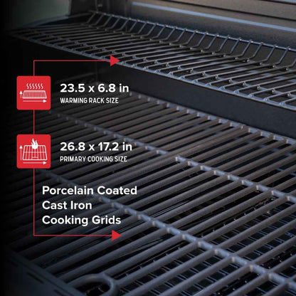 Nexgrill 4-Burner Propane Gas Grill with 2-In-1 Charcoal Tray & Side Burner, Stainless Steel Frame, 626 SQ In Total Cooking Space, 60,000 BTUs, BBQ Grill Perfect for Outdoor Gatherings - 720-1141