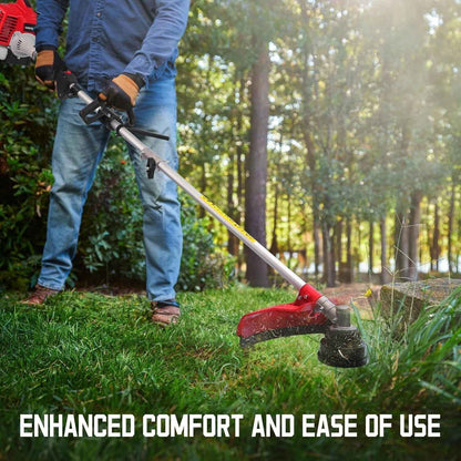 Amerisun 25.4cc Gas String Trimmer, Gas Weed Wacker, weed trimmer，3-in-1 String Trimmer/Edger 16-Inch with 10-Inch Brush Cutter for Grass Cutting