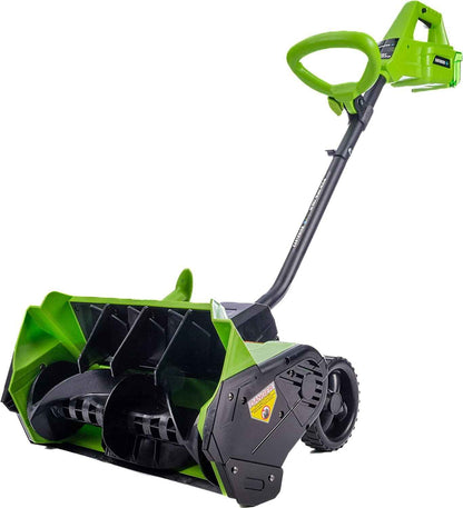 Earthwise SN74016 40V Lithium Battery Operated Ion Cordless 16" Snow Shovel with Brushless Motor