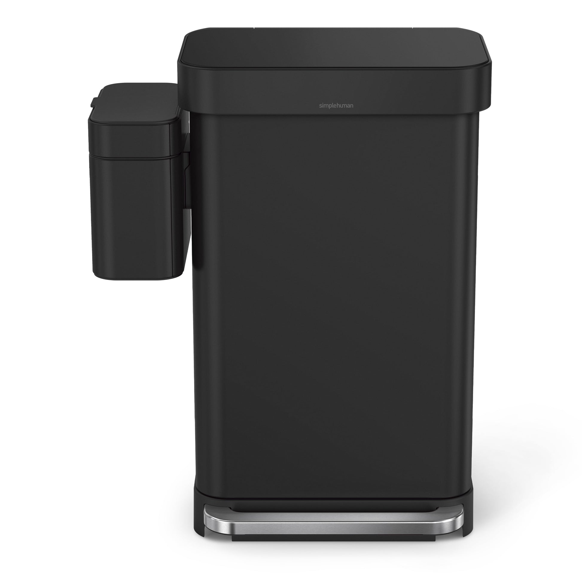 simplehuman Compost Caddy, Detachable and Countertop Bin, 4 Liter / 1.06 Gallon, Matte Black - Home OXO