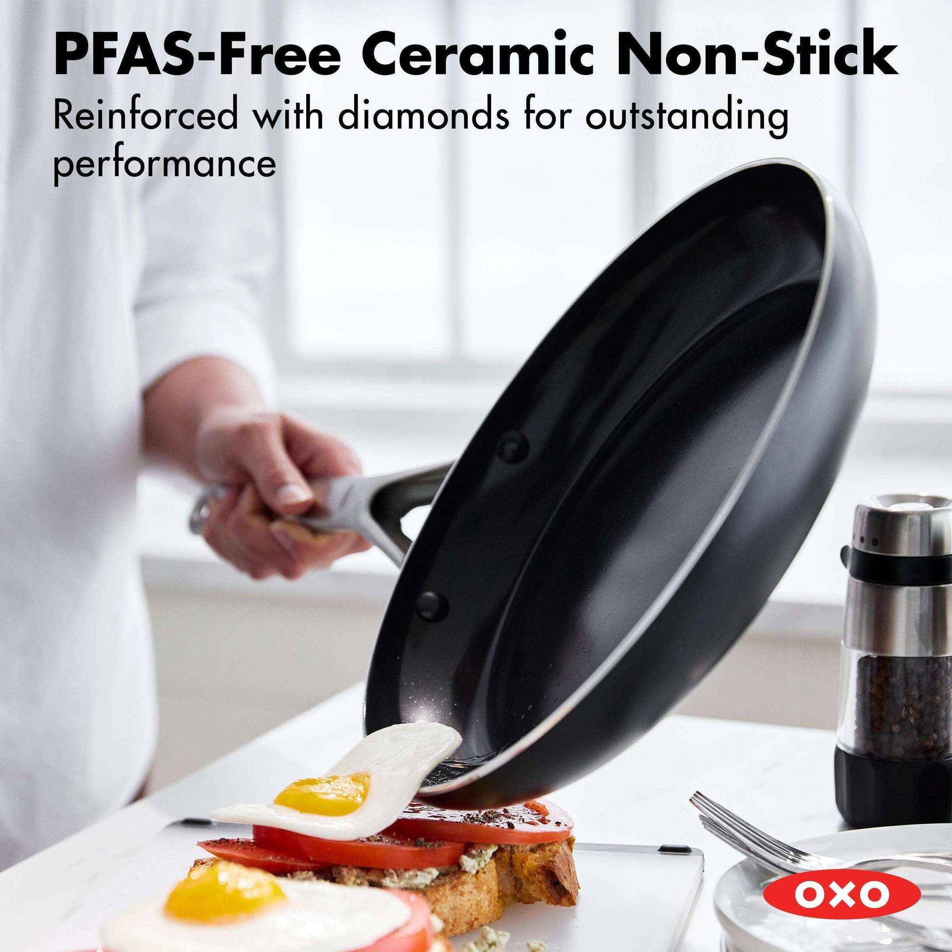 OXO 3.35 x 12.20 x 19.72 Inch Nonstick Frying Pan