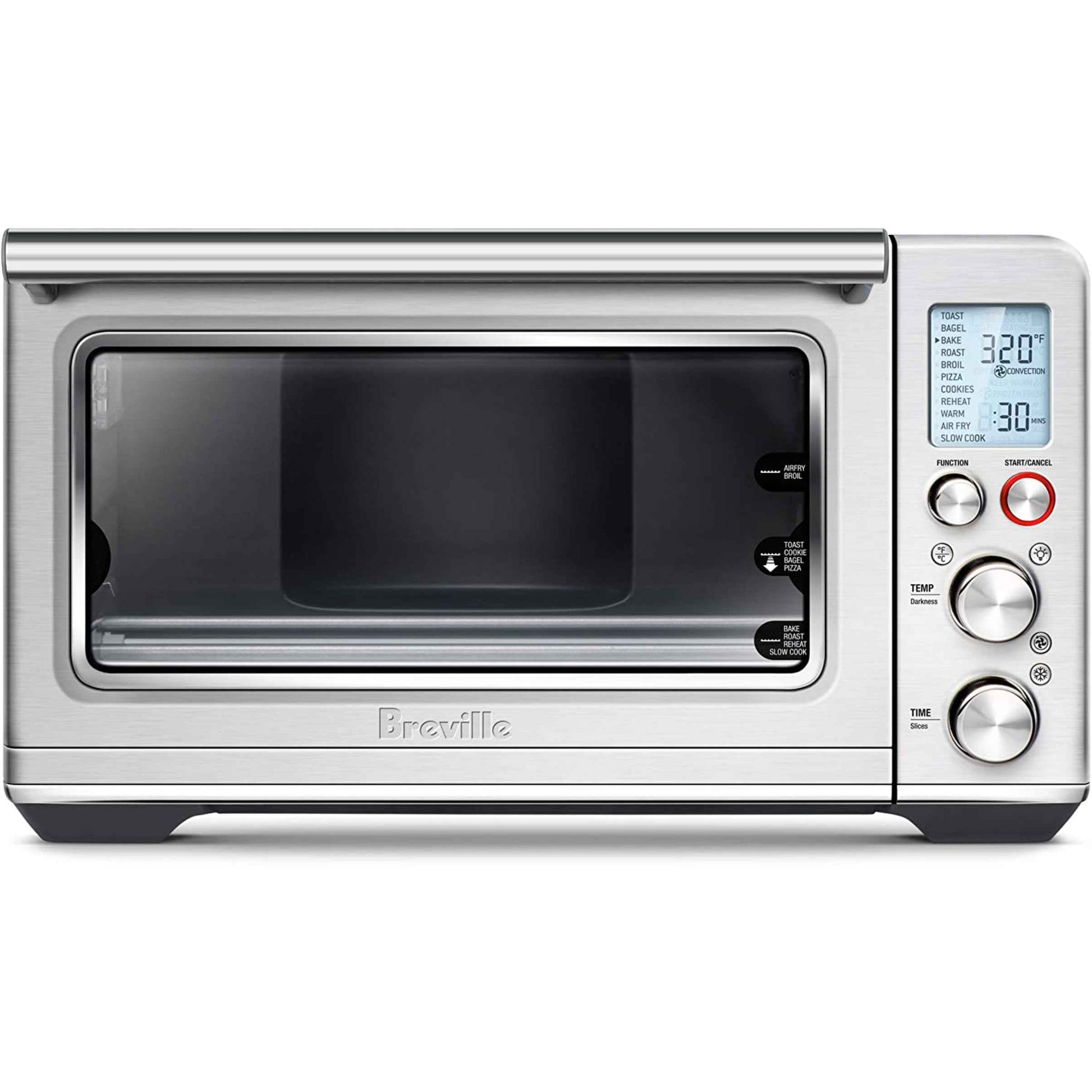 Breville Brushed Stainless Steel Smart Oven Air Fryer Toaster Oven