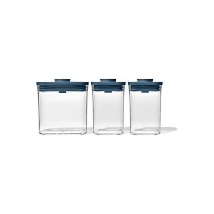 OXO Good Grips Limited Edition 3-Piece POP Container Everyday Set - Storm Blue - Home OXO