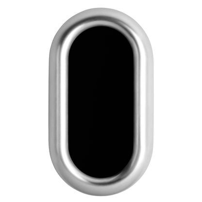 simplehuman 50 Liter / 13.2 Gallon Slim Open Top Trash Can, Commercial Grade Heavy Gauge Brushed Stainless Steel - Home OXO