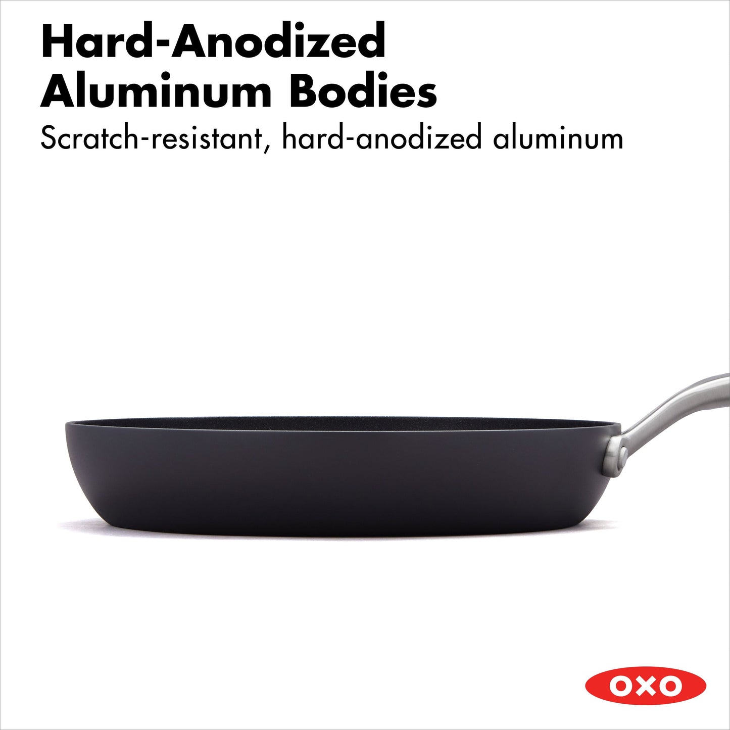 OXO 8" and 10" Nonstick Metal Frying Pan, Set of 2 - Home OXO