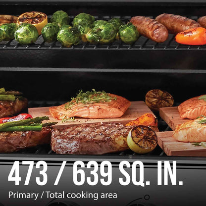 Expert Grill 5 Burner Propane Gas Grill with Side Burner