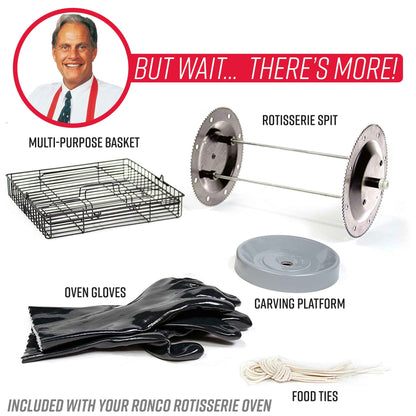 Ronco ST5500STAIN 5500 Series Rotisserie Oven, Stainless Steel