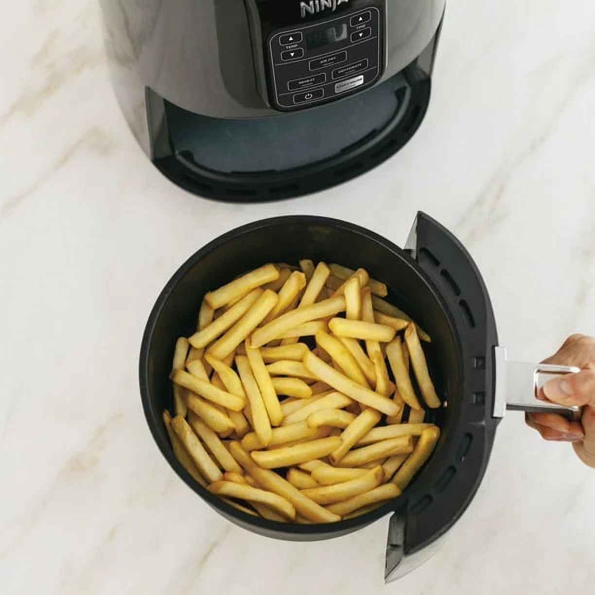 Ninja AF100WM Air Fryer, Black/Gray, 4 Qt