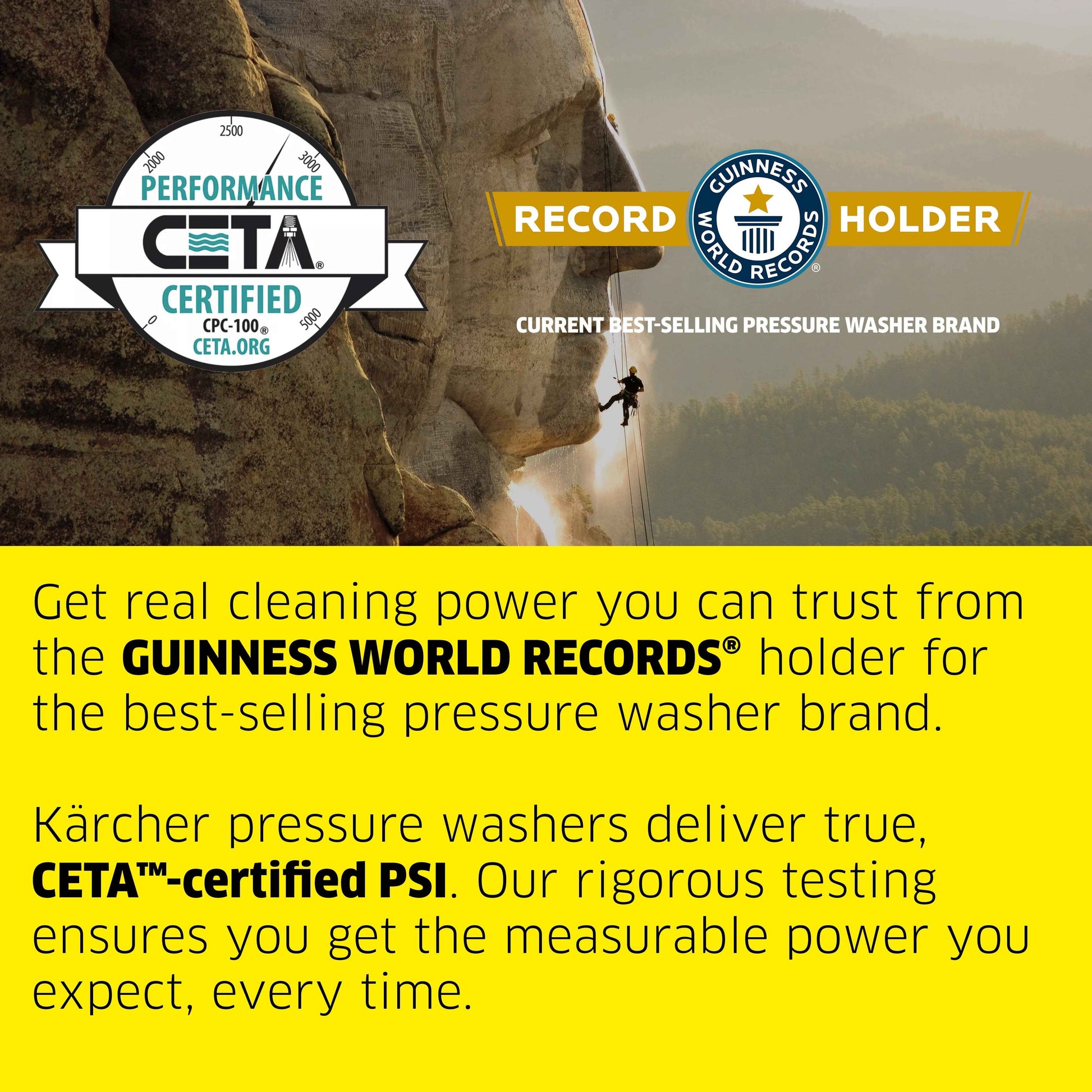 Kärcher Pressure Washer K1700, CETA Certified, 3 Spray Nozzles, Detergent Tank, For Cars, Driveways, Siding, Patios, 1.2 max. GPM