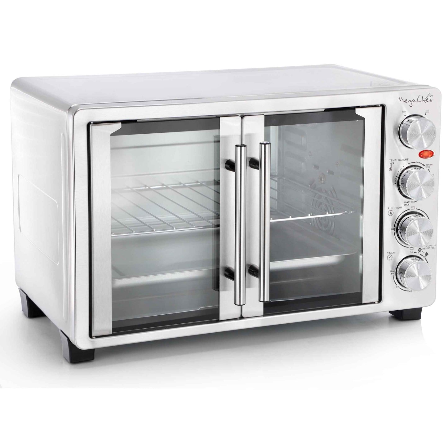 MegaChef 30 Quart French Door Multi-Function Electric Toaster Oven