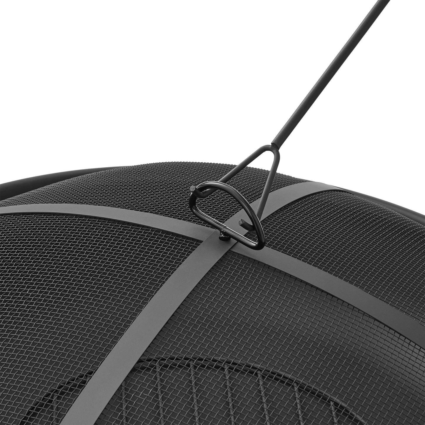 Mainstays 28" Round Wood Burning Fire Pit, Steel Frame - Home OXO