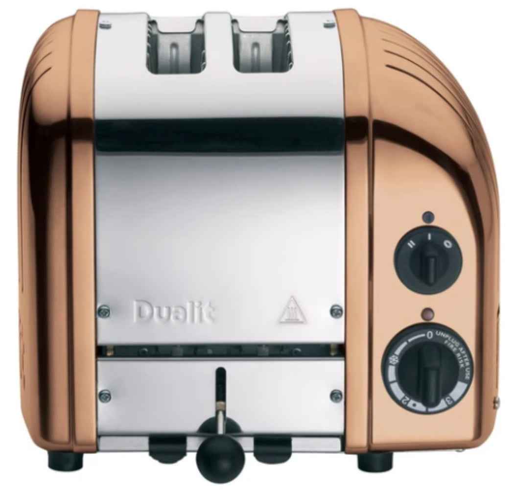 Dualit 2 Slice Newgen Toaster - Copper Finish