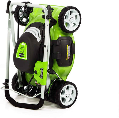 Greenworks 18" Corded Electric 12 Amp Push Lawn Mower 25012