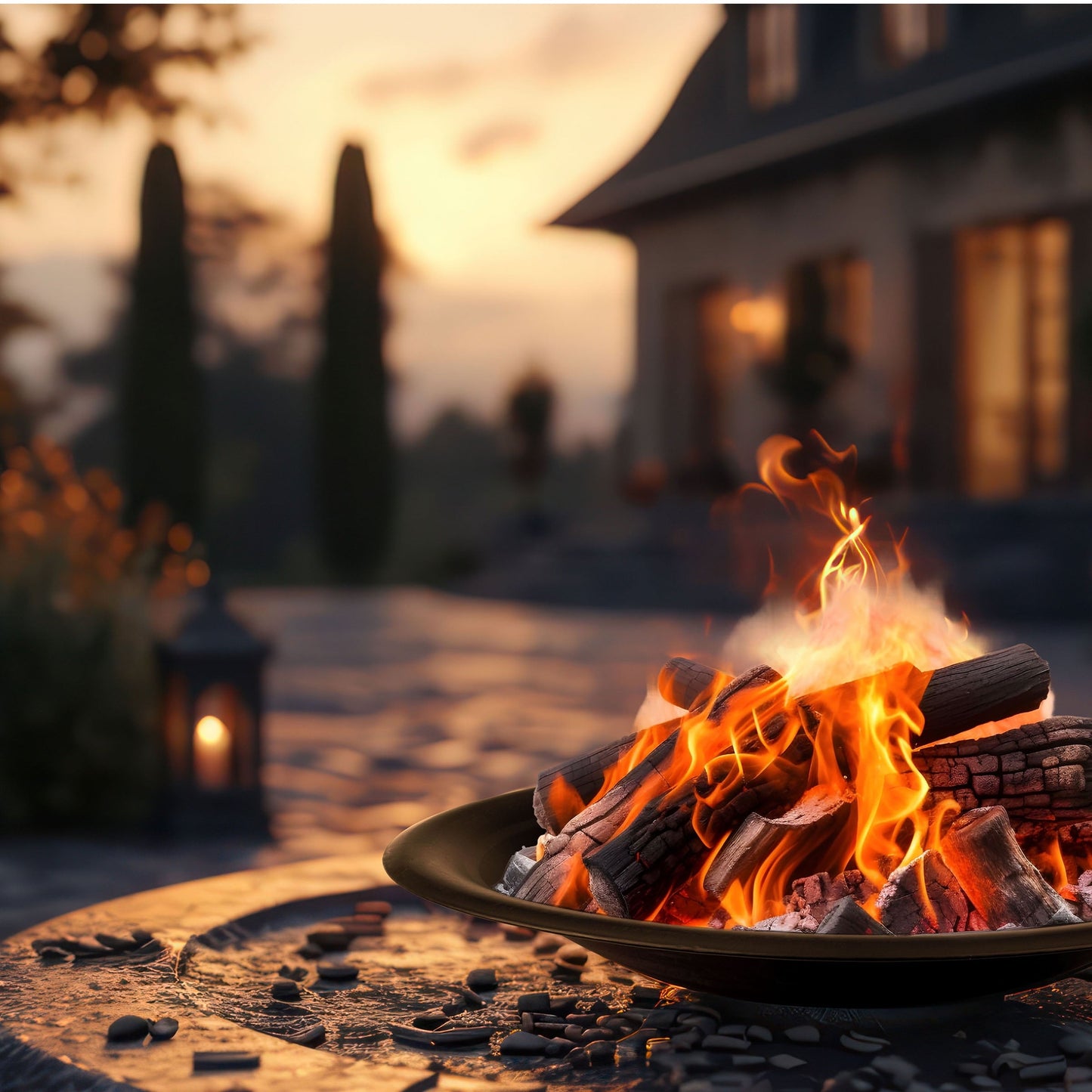 Pure Garden 30in Fire Bowl - Firepit Insert for DIY Fire Pit or Replacement - Home OXO