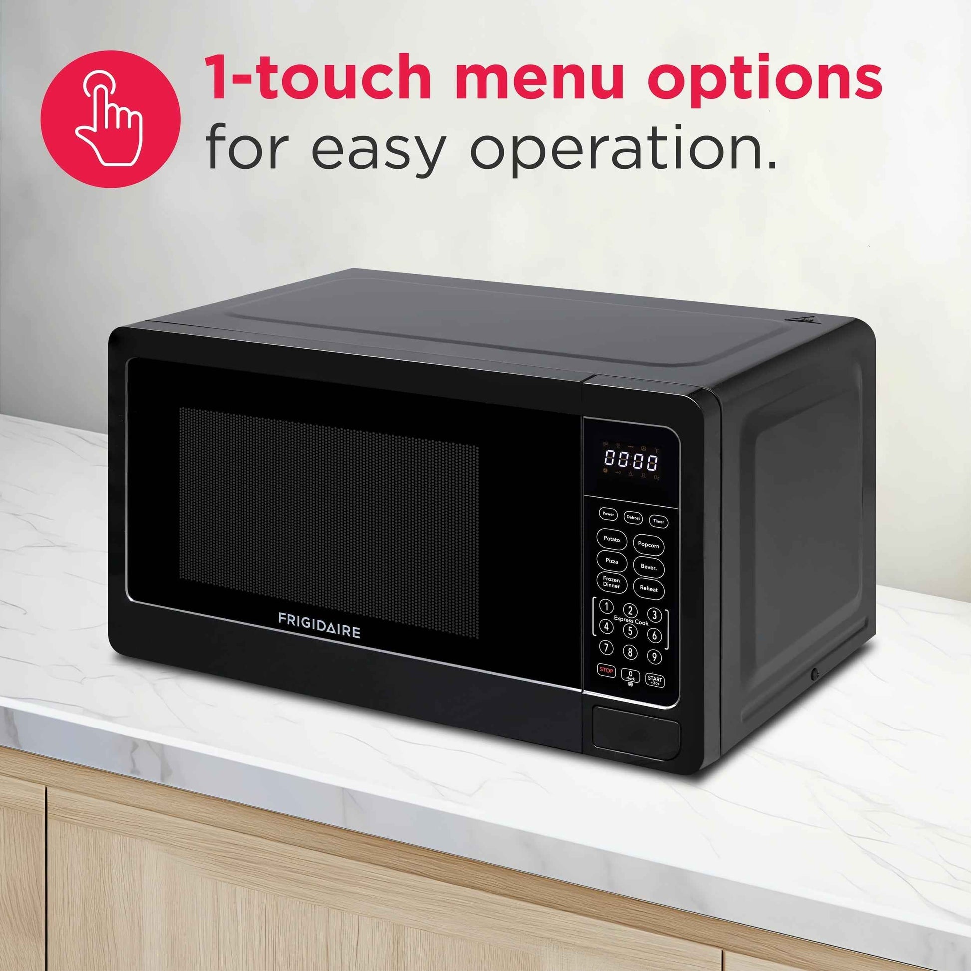 FRIGIDAIRE 0.7 Cu. ft. New Countertop Microwave Oven - Black