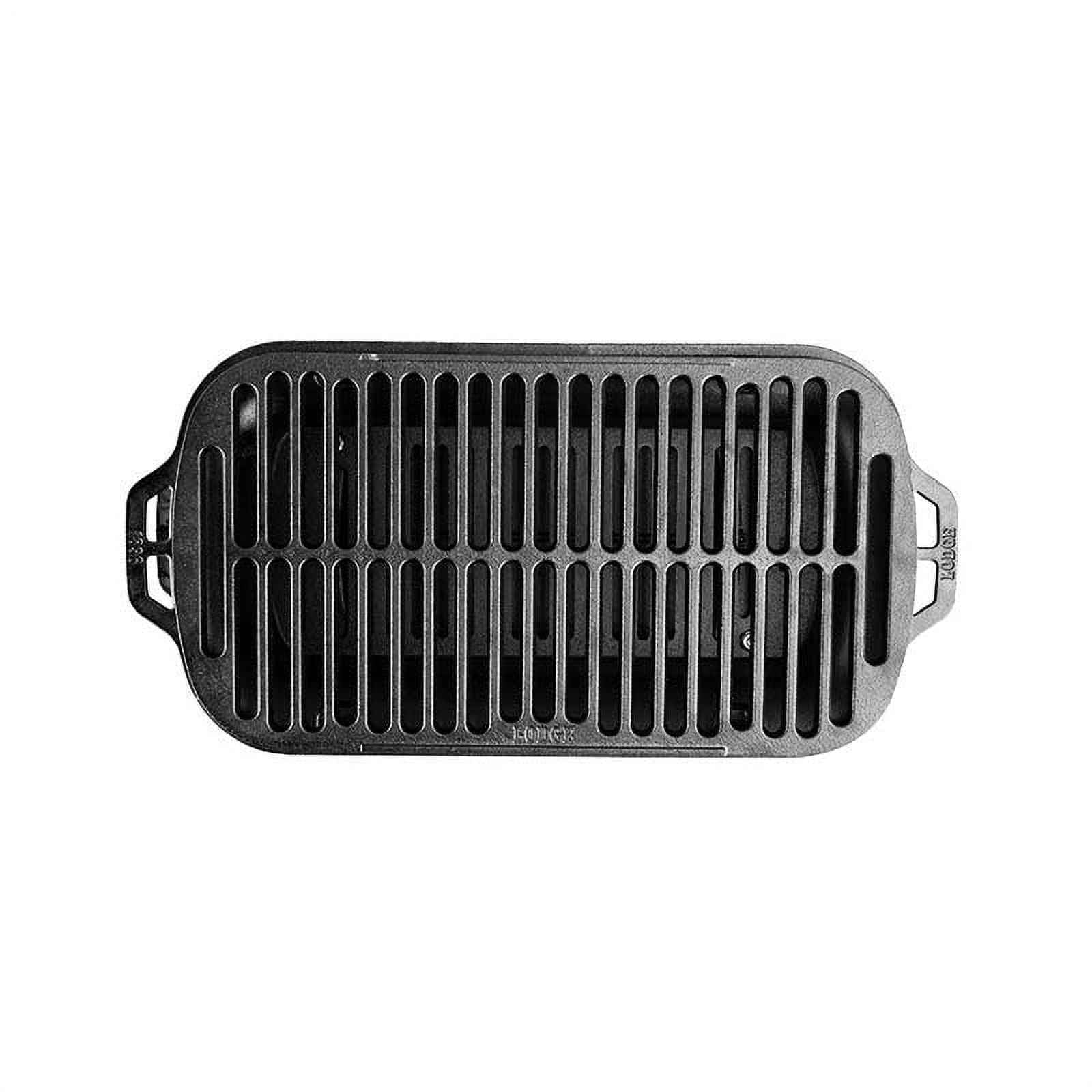 Lodge Cast Iron Seasoned Sportsman's Pro Charcoal Grill