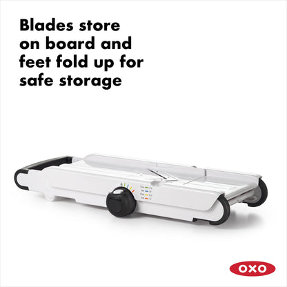 OXO SoftWorks Stainless Steel V-Blade Mandoline - Home OXO