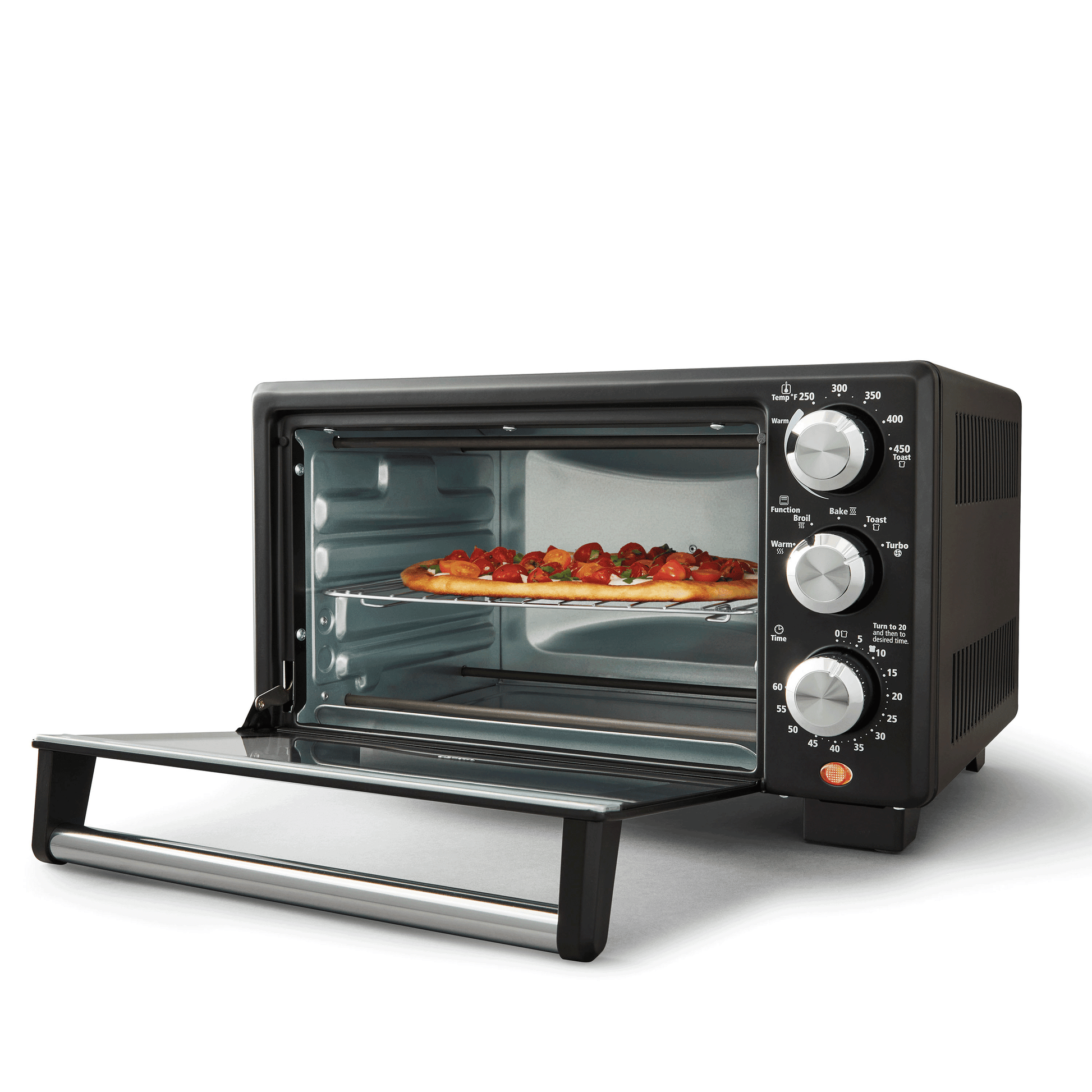 Oster® Convection 4-Slice Toaster Oven, Matte Black, Convection Oven and Countertop Oven
