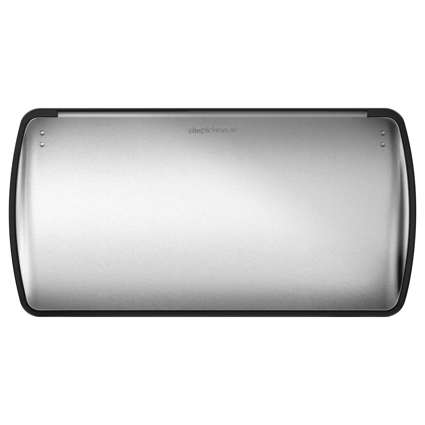 simplehuman 12.2 Silver Recycler Wastebasket