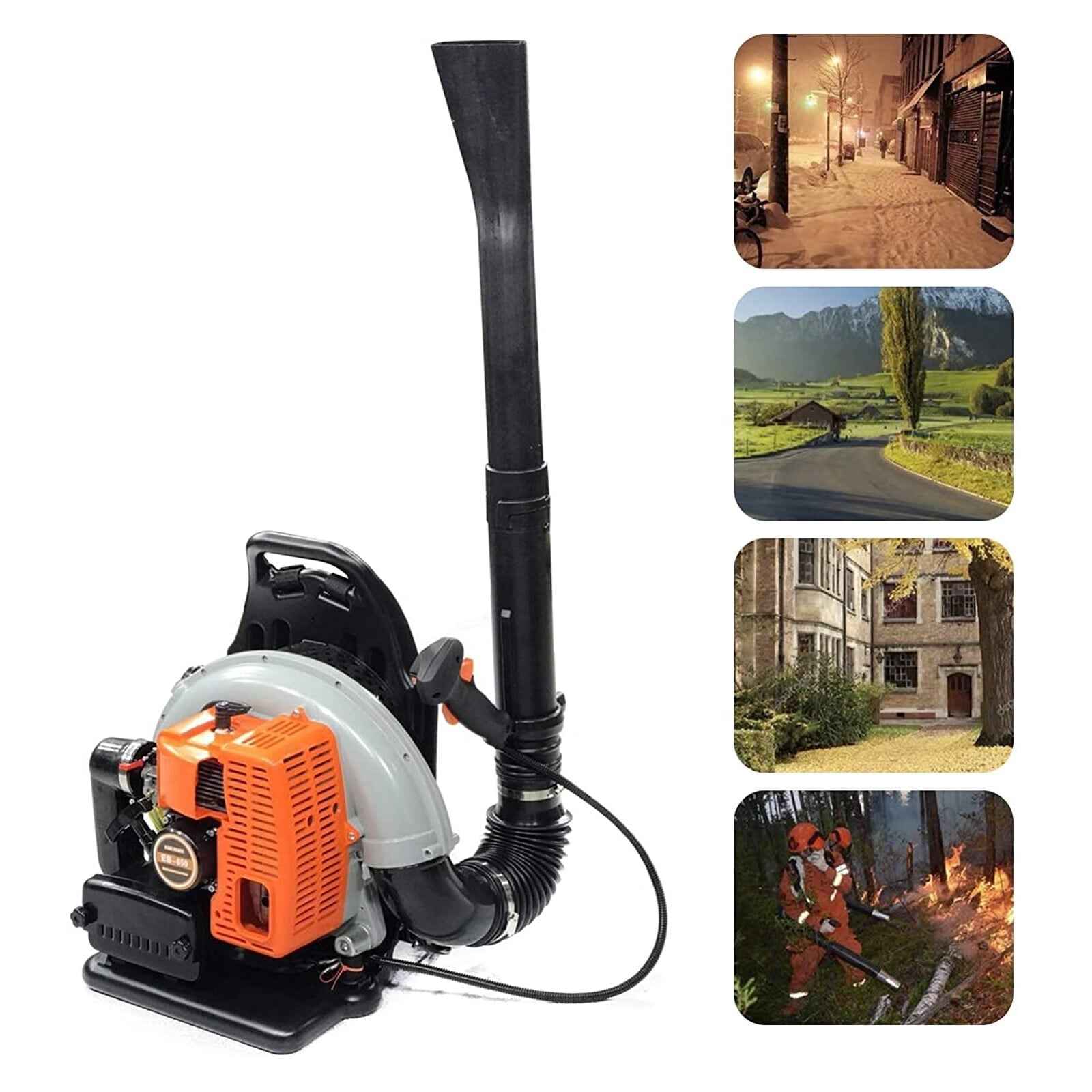 Aiqidi 6800 RPM at 79 Gal/S 63cc Gas Powered Backpack Leaf Blower, Adjustable Speed