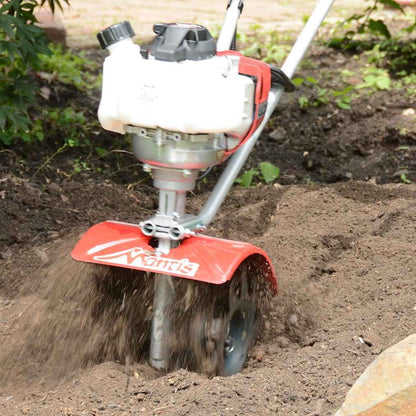 Mantis 7268 Gas Powered Garden Tiller / Cultivator. Powered by Honda 25cc, 4-Cycle Commercial Engine