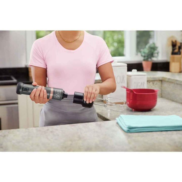 Black & Decker BCKM1014K01 kitchen wand Cordless Blender 4-in-1 Kitchen Multi-Tool - Grey
