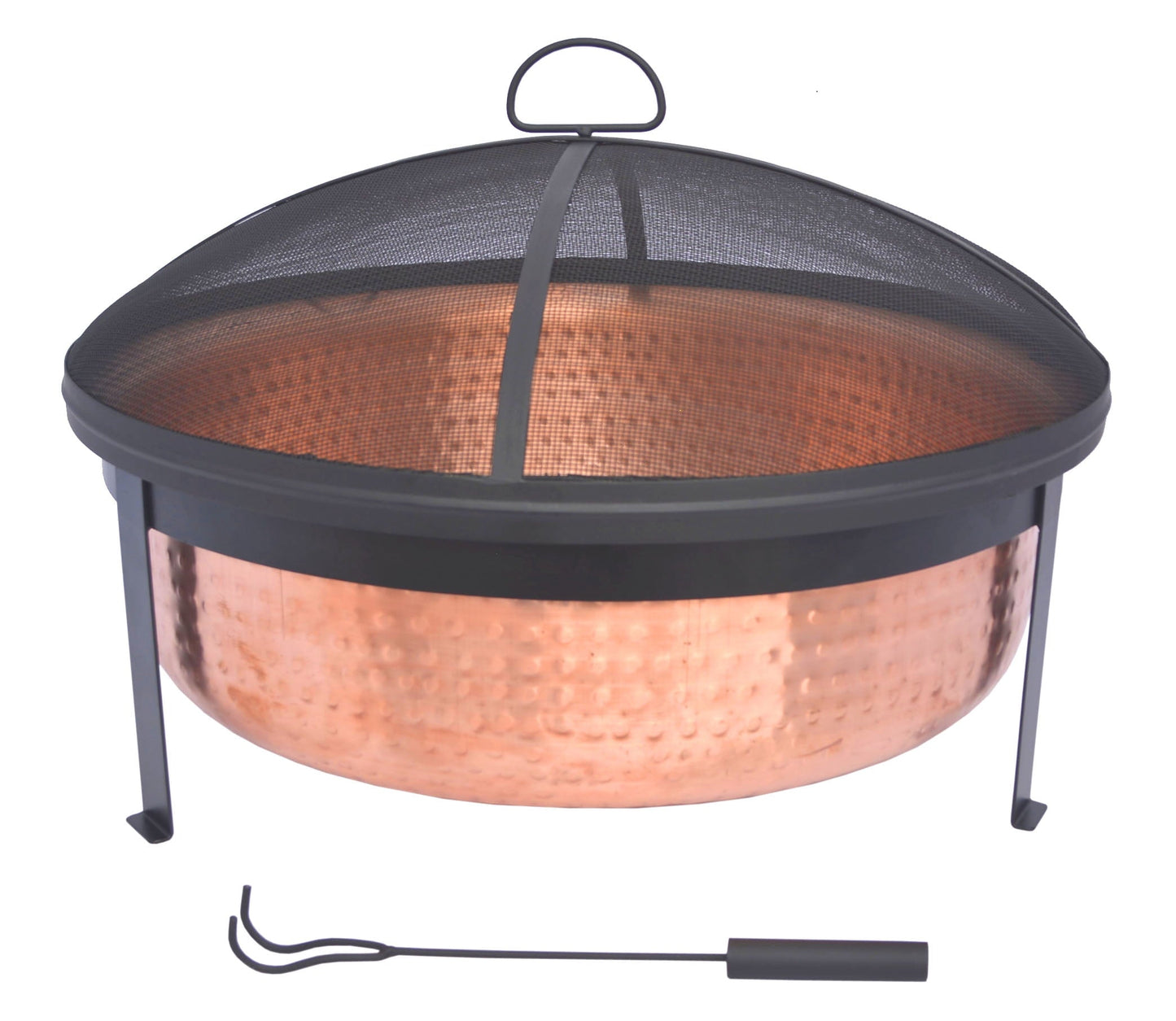 Better Homes & Gardens Wood Burning Copper Fire Pit, 30-inch diameter and 22-inch Height - Home OXO