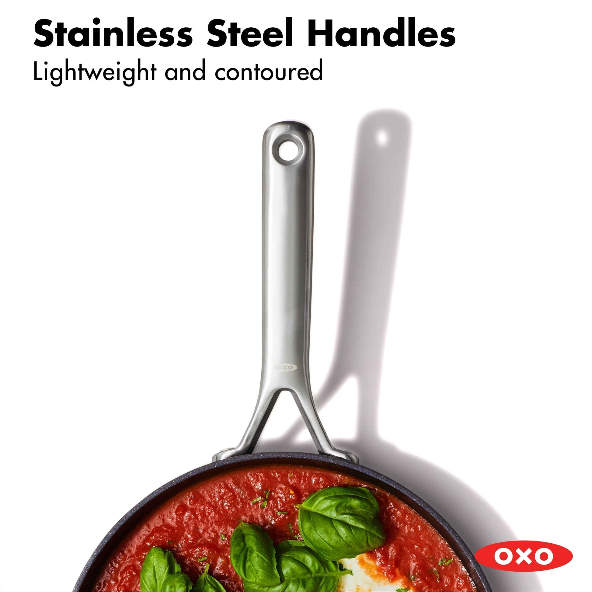 OXO 8" and 10" Nonstick Metal Frying Pan, Set of 2