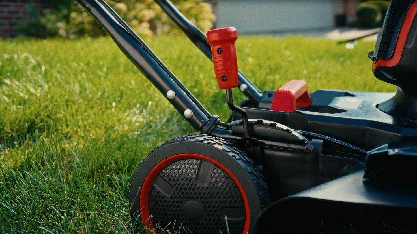 Hyper Tough 2x20 Volts Max 18-inch Brushless Side-discharge Mower, HY5601050516001