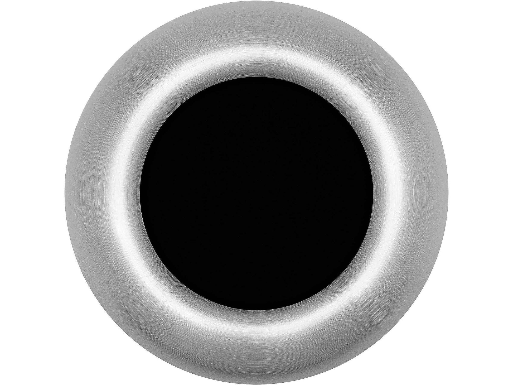 simplehuman 80 Liter / 21.1 Gallon Bullet Open Top Trash Can, Commercial Grade Heavy Gauge Brushed Stainless Steel