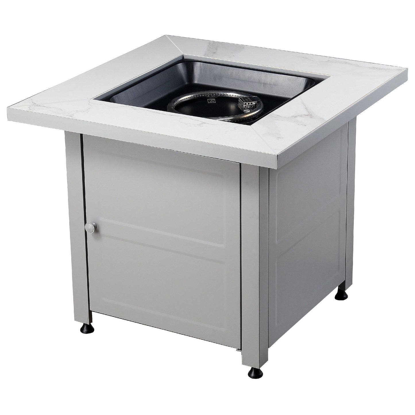 Endless Summer 30 inch Fire Pit with Cover, Gray - Home OXO