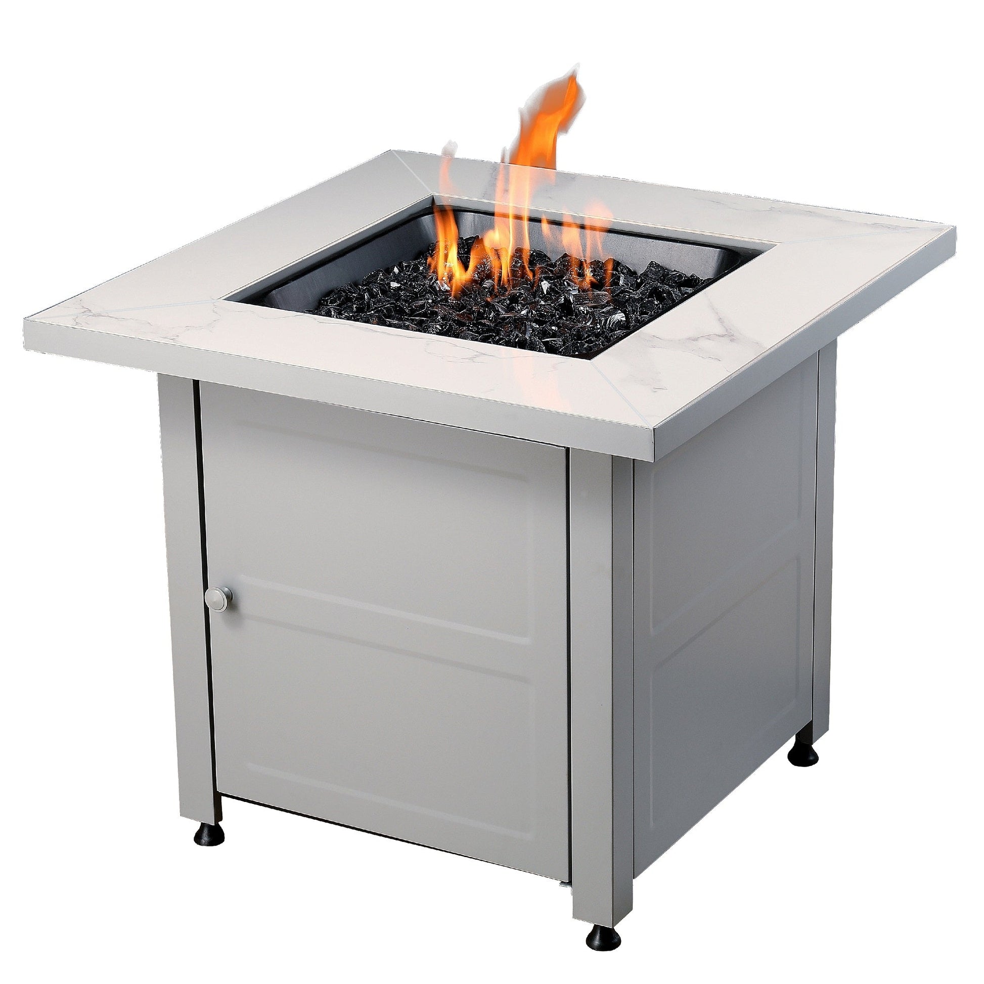 Endless Summer 30 inch Fire Pit with Cover, Gray - Home OXO