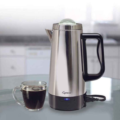 Capresso 12 cups Silver Percolator