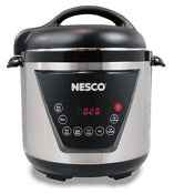 Nesco Stainless Steel Digital Pressure Cooker 6 qt Black/Silver
