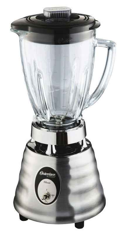 Oster Duralast Silver Metal Blender 48 2 speed