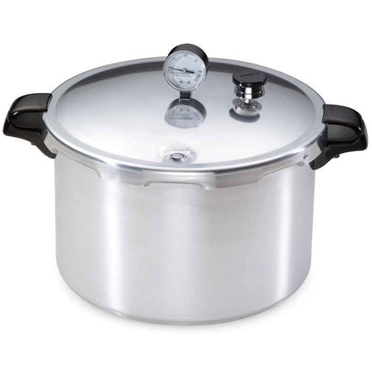 Presto Brushed Aluminum Pressure Cooker and Canner 16 qt