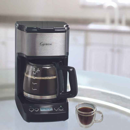 Capresso 5 cups Black/Silver Coffee Maker